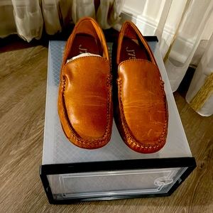 Size: 9.5, Light Brown, Dress shoes, J75